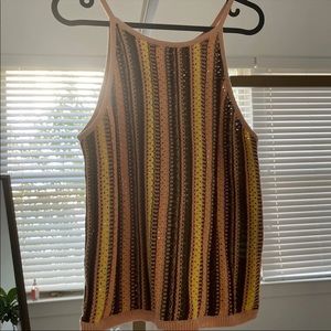 Madewell high neck fall knit top